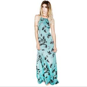 Birds of feather Florence maxi dress